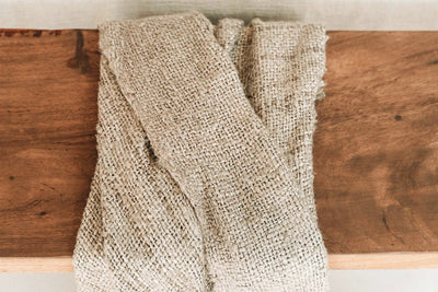 The s'il vous plaid - Beige - 130x170cm by Bazar Bizar Antwerp