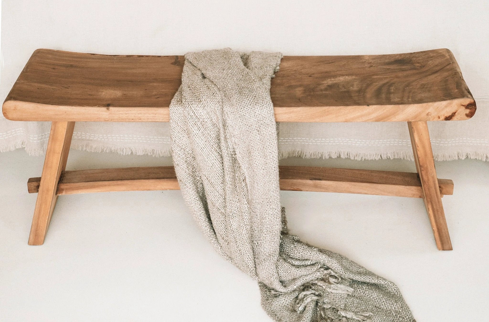 The s'il vous plaid - Beige - 130x170cm by Bazar Bizar Antwerp