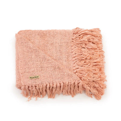 De S'il vous Plaid - Zalm Roze by Bazar Bizar Antwerp