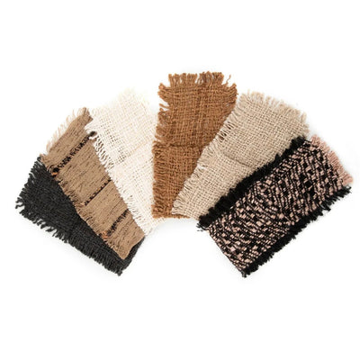 Het Oh My Gee Bestekzakje - Zwart Koper - Set van 4 by Bazar Bizar Antwerp