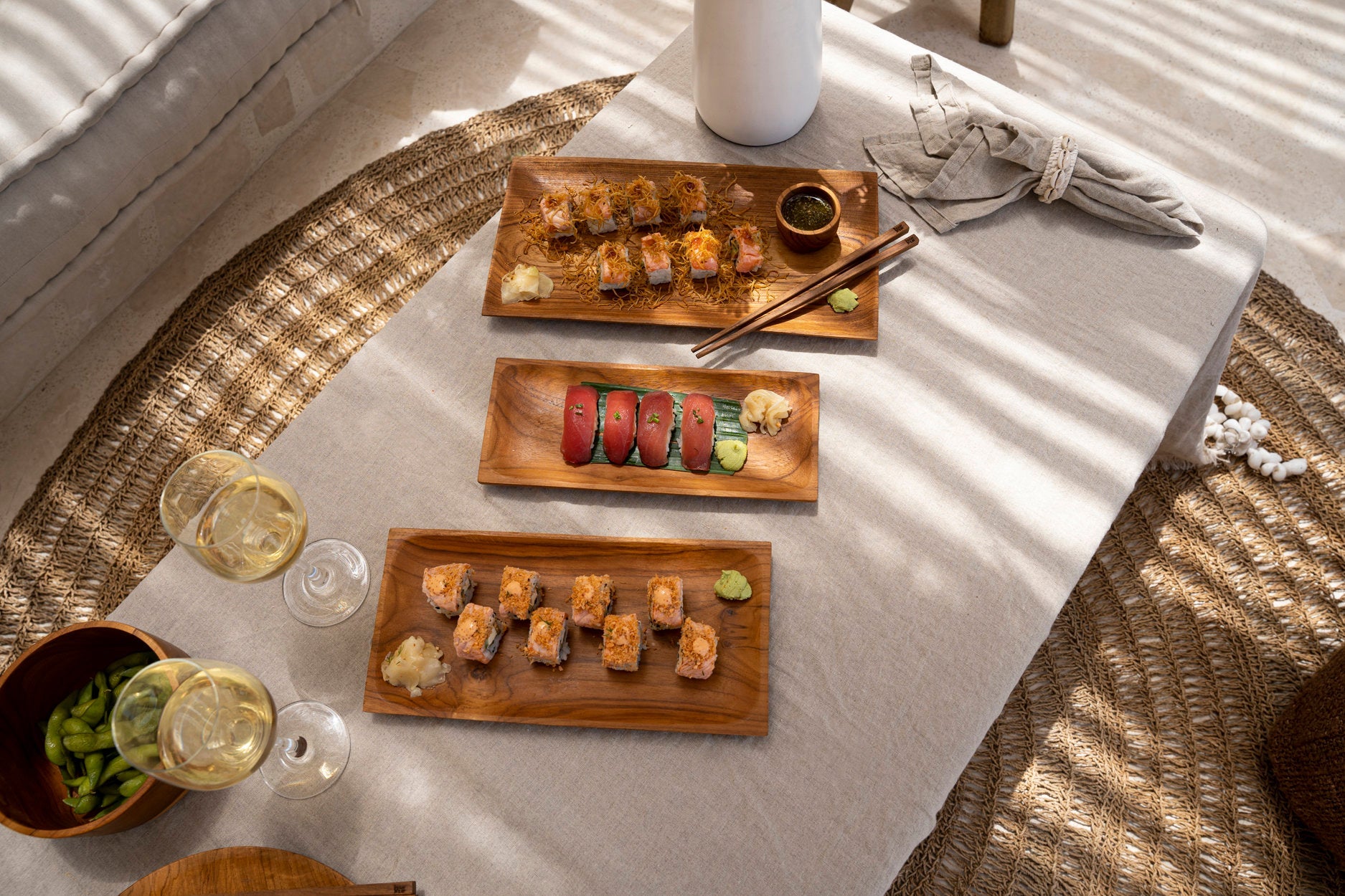 Het Linnen Tafelkleed - Beige - 150x200