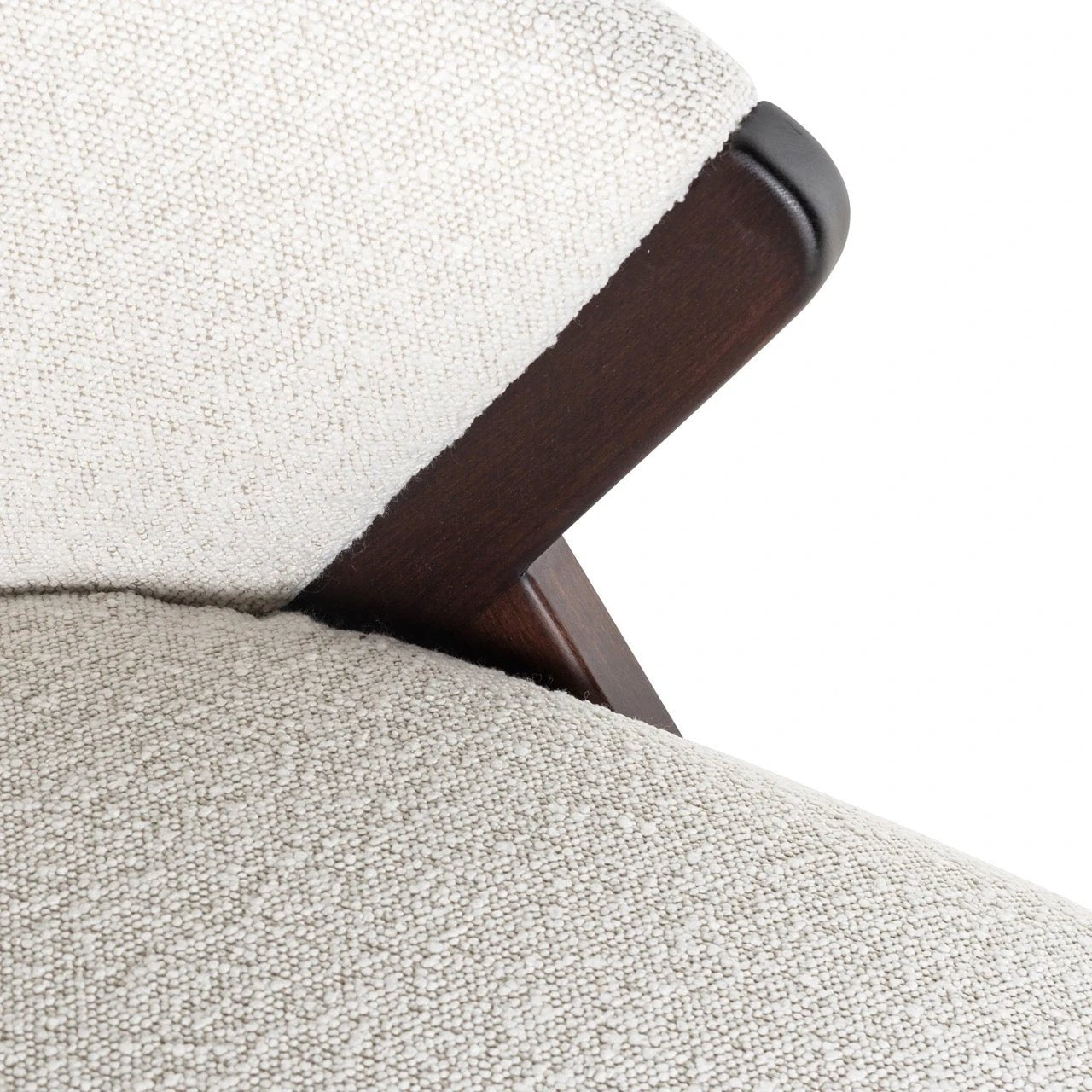 Lounge chair Mia Bouclé White by Richmond Interiors