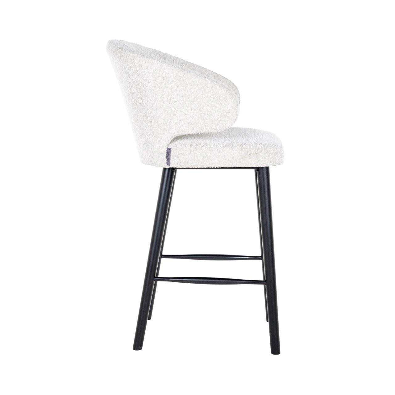 Barstoel Indigo White Bouclé by Richmond Interiors