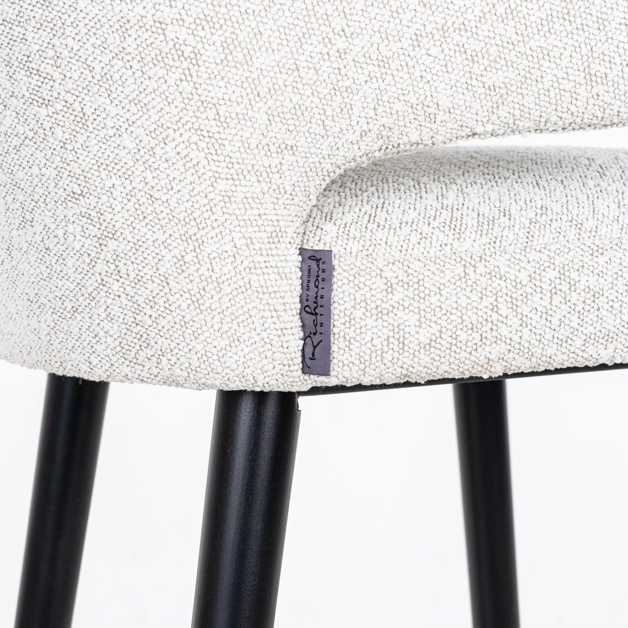 Barstoel Indigo White Bouclé by Richmond Interiors
