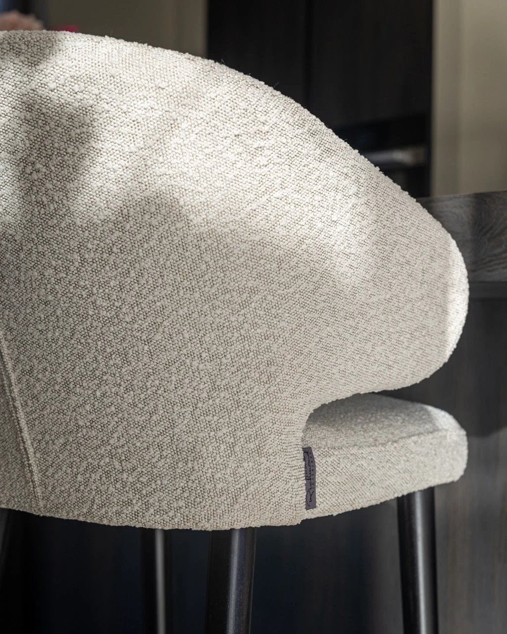 Barstoel Indigo White Bouclé by Richmond Interiors