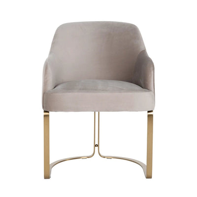 Eetkamerstoel Hadley Khaki Velvet (brandvertragend) by Richmond Interiors