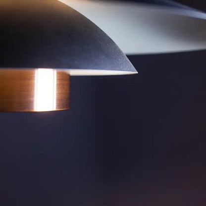 Hanglamp Potenza Zwart/Koper