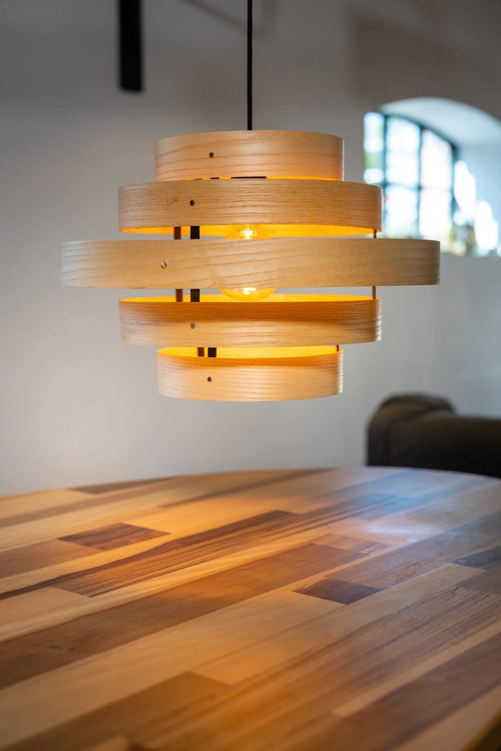 Hanglamp Oaknut 5 rings