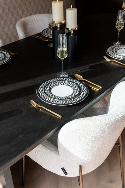 Eettafel Fairmont black 270 by Richmond Interiors