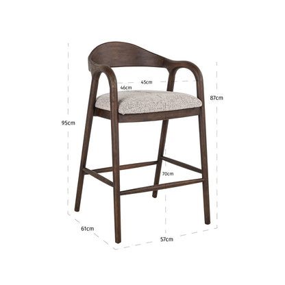 Counterstoel Mihara Mocca Fancy