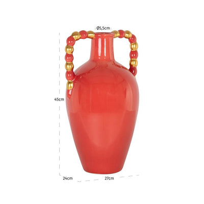 Vaas Davita oranje groot by Richmond Interiors