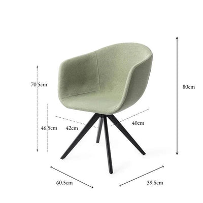 Yuni Eetkamerstoel - Turn Rose by Jesper Home