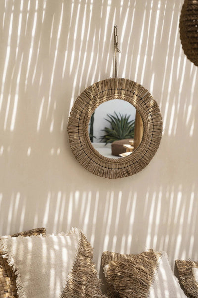 De St Barth Spiegel - Naturel by Bazar Bizar Antwerp