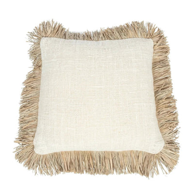 De Saint Tropez Kussenhoes - Naturel Wit - 60x60 by Bazar Bizar Antwerp