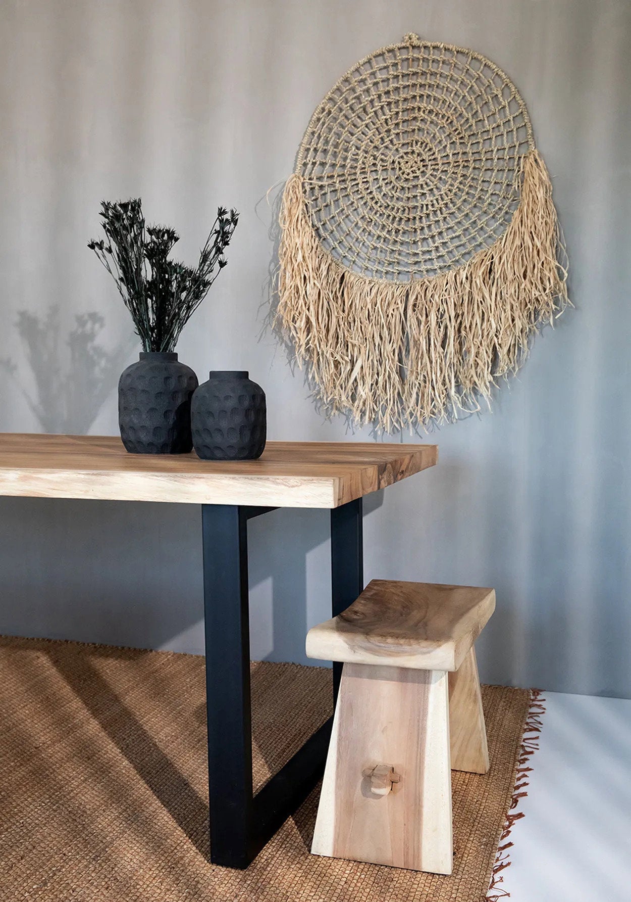 De Trendy Vaas - Zwart Medium