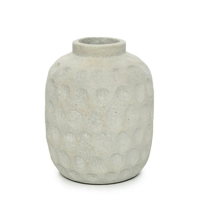 De Trendy Vaas - Beton Large by Bazar Bizar Antwerp