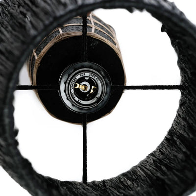 De Naxos Tafellamp - Zwart Naturel by Bazar Bizar Antwerp