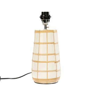 De Molokai Tafellamp - Wit Naturel by Bazar Bizar Antwerp