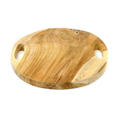 De Teak Root Snijplank - M by Bazar Bizar Antwerp