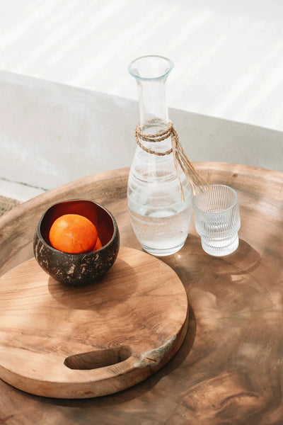 De Teak Root Snijplank - M by Bazar Bizar Antwerp