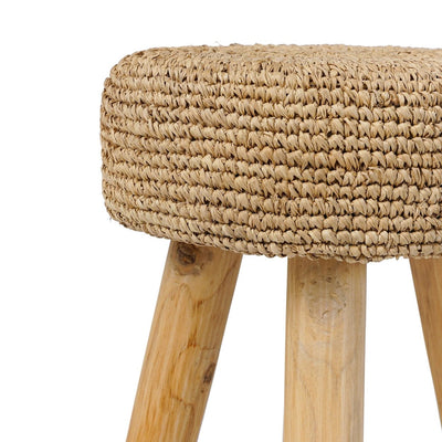 De Raffia Kruk - Naturel by Bazar Bizar Antwerp