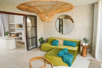 De Timber Conic Bijzettafel - Naturel - 50 by Bazar Bizar Antwerp