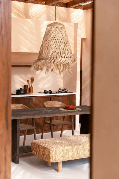De Abaca-kwalhanger - naturel - L by Bazar Bizar Antwerp