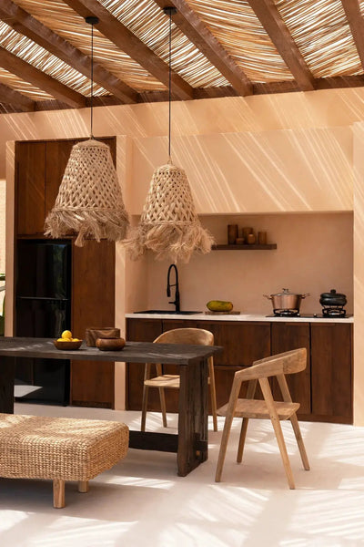De Abaca-kwalhanger - naturel - L by Bazar Bizar Antwerp