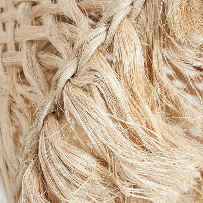 De Abaca-kwalhanger - naturel - L by Bazar Bizar Antwerp