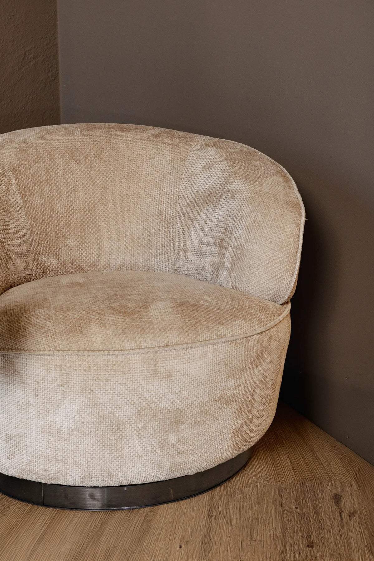 PTMD Filou Fauteuil + 2 marmeren Ebe bijzettafels cadeau by PTMD