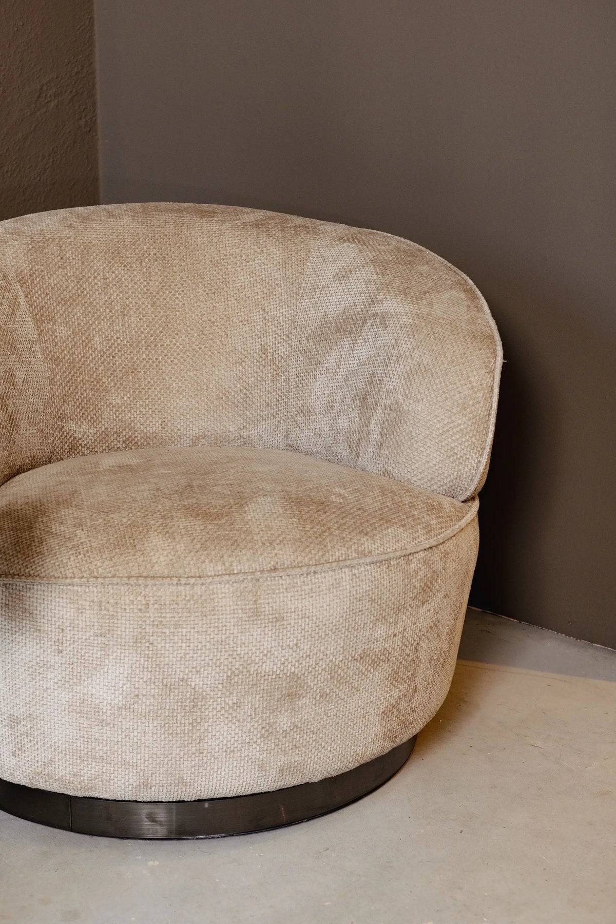 PTMD Filou Fauteuil + 2 marmeren Ebe bijzettafels cadeau by PTMD