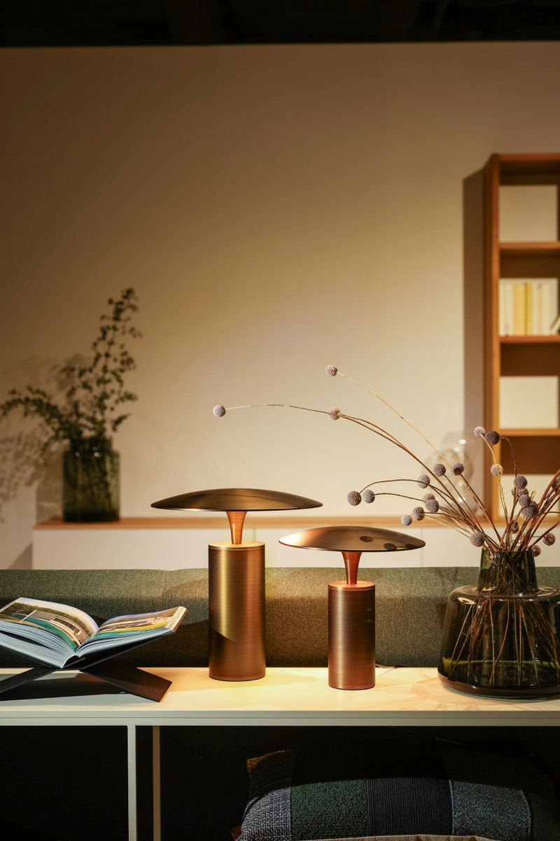 Tafellamp Jess groot bruin