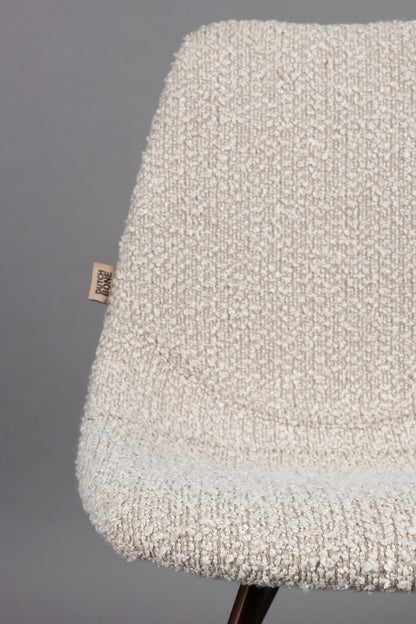 Chair Franky BouclÃ© Beige