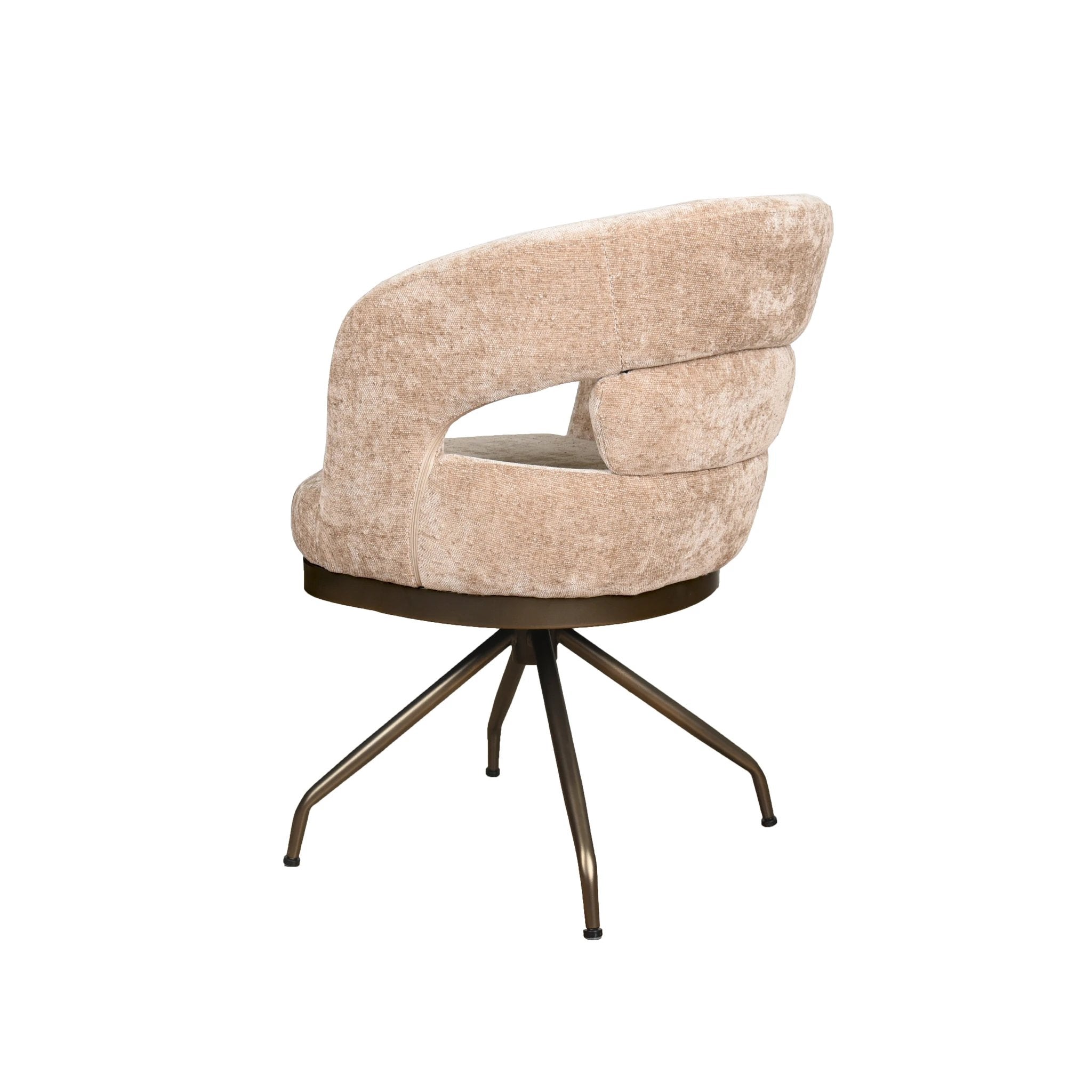 Eetkamerstoel Kyoto Draai | be glory light brown by Moods Collection