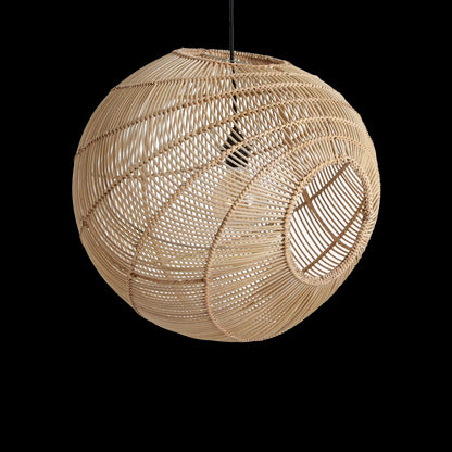 Hanglamp Luna rotan Sphere