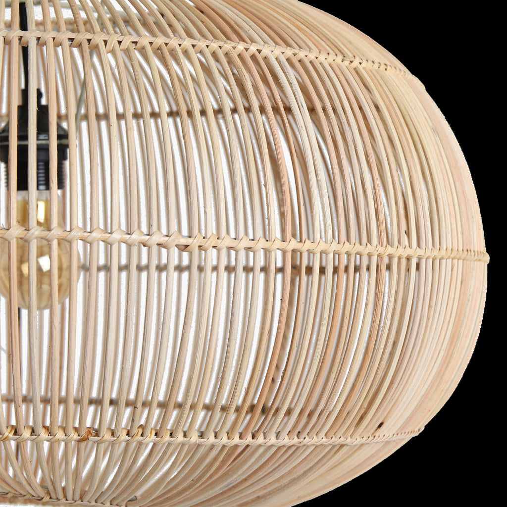 Hanglamp Luna rotan Orbit