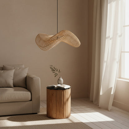 Hanglamp Wave rotan L