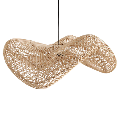 Hanglamp Wave rotan L by Raw Materials Amsterdam