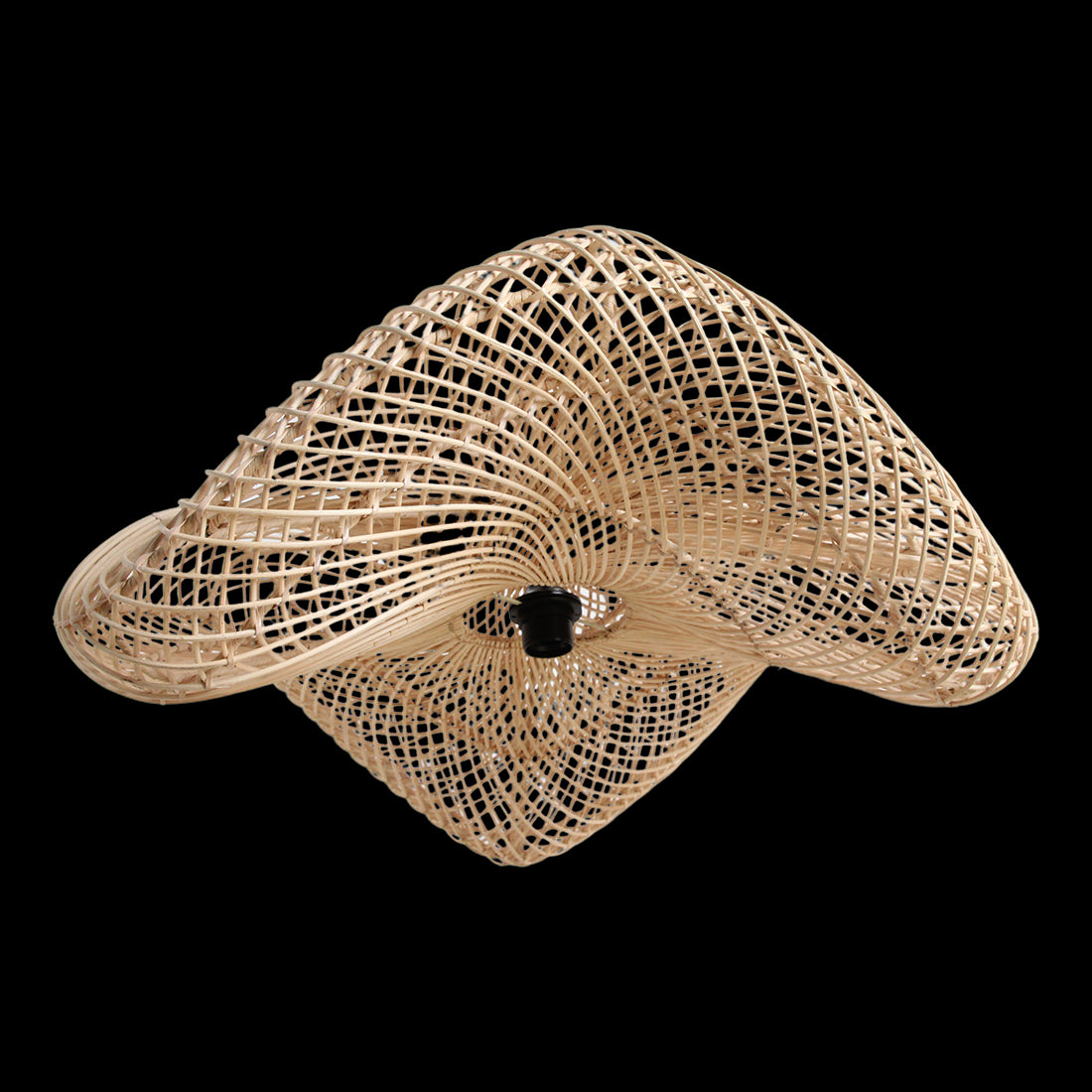 Hanglamp Wave rotan L