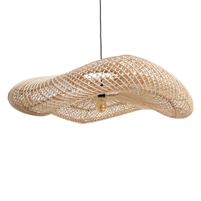 Hanglamp Wave rotan XL by Raw Materials Amsterdam
