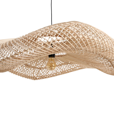 Hanglamp Wave rotan XXL by Raw Materials Amsterdam