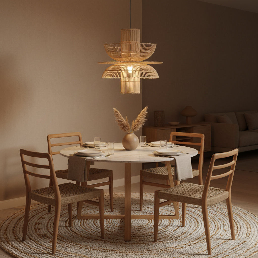 Hanglamp Saturn rotan