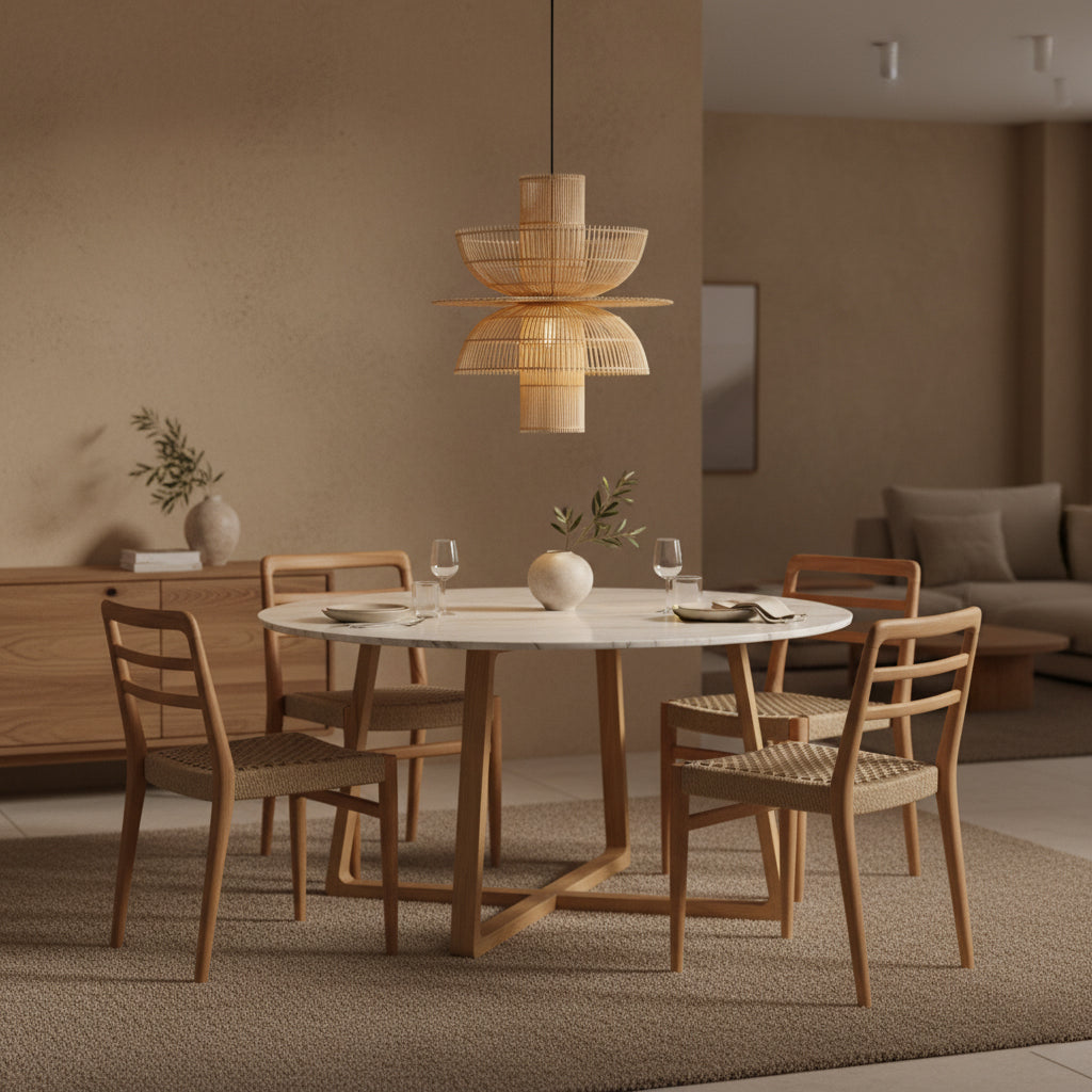 Hanglamp Saturn rotan