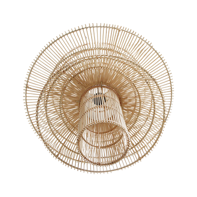 Hanglamp Saturn rotan by Raw Materials Amsterdam