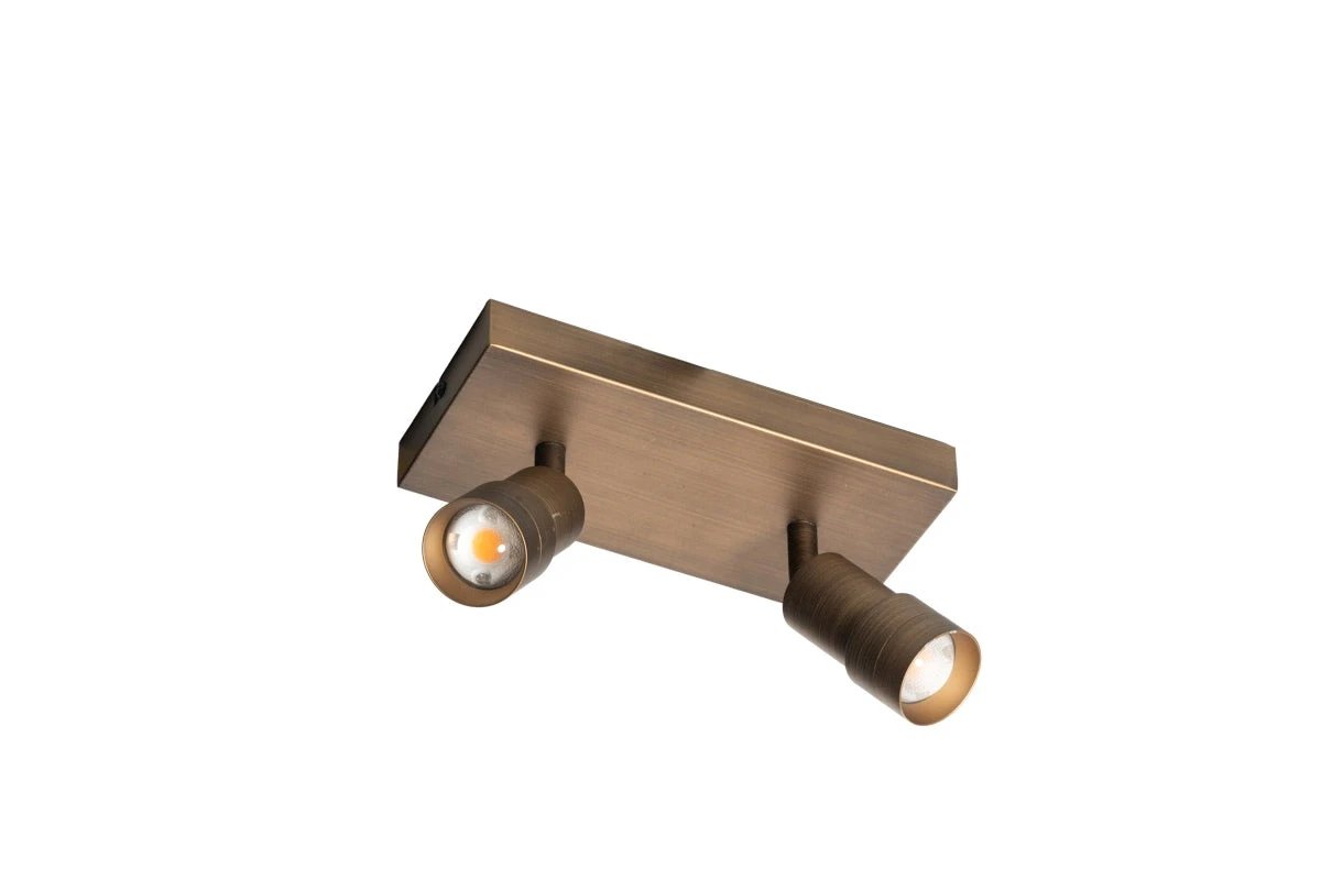 Plafondlamp Liam ceiling spot 2x led bronze by ETH