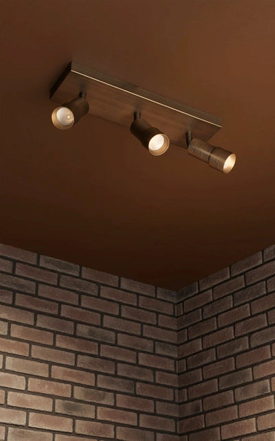 Plafondlamp Liam ceiling spot 3x led bronze by ETH