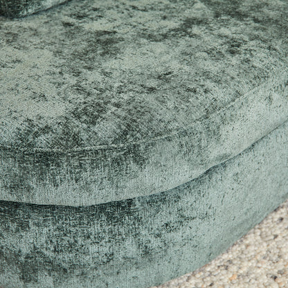 MySofa Alma | Divan links + 2,5-zits | Groen