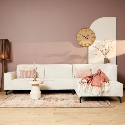 MySofa Floris | 2,5-zits + divan rechts | beige by Starfurn