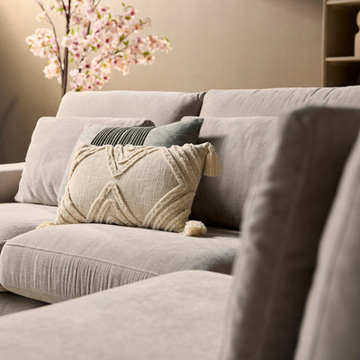 MySofa Jesse | 2,5-zits + ottomane rechts | beige by Starfurn