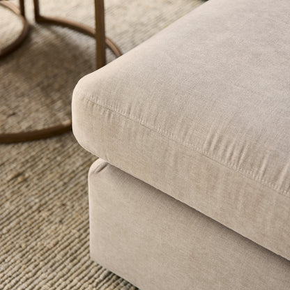 MySofa Jesse | 2,5-zits + ottomane rechts | beige